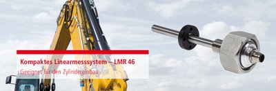 Neuer Lineargeber LMR46 von TR-Electronic - Kompaktes Linearmesssystem zum Zylindereinbau
